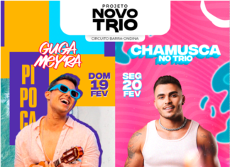 Guga Meyra e Dj Pedro Chamusca são as atrações do projeto NOVO TRIO, no circuito Barra-Ondina do carnaval de Salvador 2023