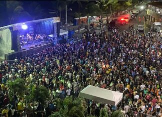 SÁBADO DE CARNAVAL AGITADO EM MADRE DE DEUS