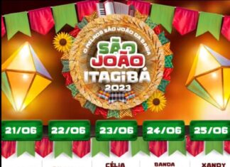 CONFIRA AS ATRAÇÕES DO SÃO JOÃO DE ITAGIBÁ