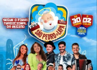 SÃO PEDRO DE BOM JESUS DA LAPA ANUNCIA GRADE DE ATRAÇÕES