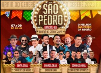 Prefeitura Aracatu anuncia a grade do Arraiá dop Gererê