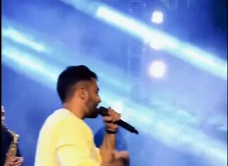 ANDRÉ E MAURO ANIMAM A ÚLTIMA NOITE DO ARRAIÁ DO PEDRO EM CAMACÃ