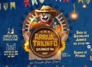 ARRAIÁ DO TRIUNFO EM QUIJINGUE ANUNCIA A GRADE DE ATRAÇÕES