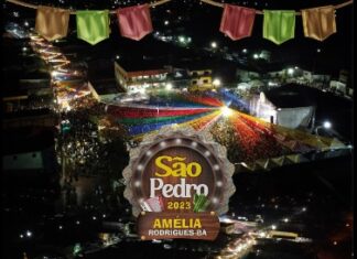 SÃO PEDRO DE AMÉLIA RODRIGUES 2023 CHEGA AO FIM