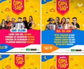 Confira a programação completa do Arraiá do Camisão 2023 em IPIRÁ