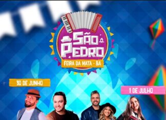 PREFEITURA DE FEIRA DA MATA ANUNCIA ATRAÇÕES DA FESTA DE SÃO PEDRO