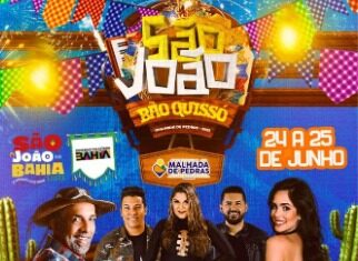 MALHADA DE PEDRAS VAI BALANÇAR, VEM AÍ O SÃO JOÃO BÃO “QUISSÓ” 2023