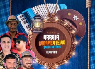 ATRAÇÕES DIVULGADAS DO ARRAIÁ CASAMENTEIRO DE SAÚDE