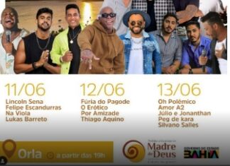 PREFEITURA DE MADRE DE DEUS ANUNCIA EVENTO DE TRÊS DIAS NA CIDADE