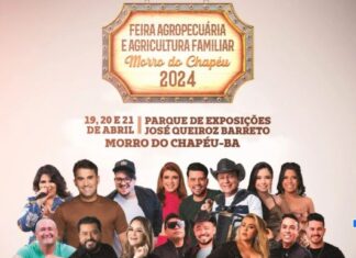 Feira Agropecuária de Morro do Chapéu terá mais de 15 atrações musicais