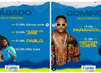 PARANGOLÉ EM LAPÃO CONFIRMADO