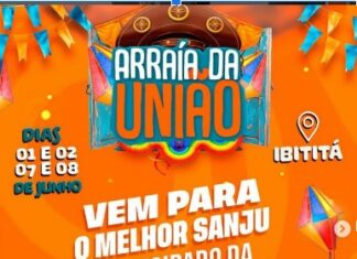 VEM PARA O ARRAIÁ DA UNIÃO 2024