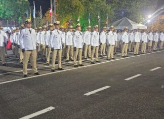 Parque de Exposições recebe formatura da Polícia Militar e show vibrante de Lincoln Sena