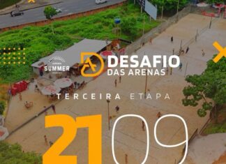 DESAFIO DAS ARENAS ESTÁ CHEGANDO