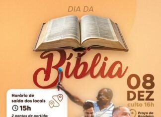 O DIA DA BIBILIA ESTÁ CHEGANDO! TAPEROÁ SE PREPARA PARA CELEBRAR