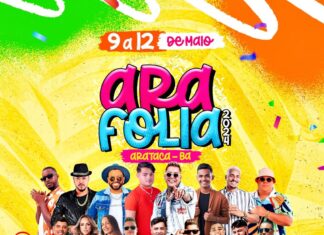 Ara Folia 2024 promete agitar Aracata com grandes atrações da música baiana