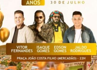 QUATRO GRANDES ATRAÇÕES CONFIRMADAS PARA OS FESTEJOS DE MANOEL VITORINO EM 2024