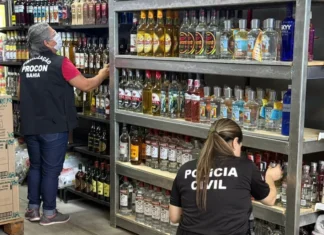 Operação apreende mais de 600 bebidas impróprias para consumo