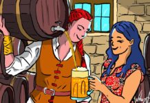 A lenda da cerveja perfeita … quando o excesso de incenso embriaga o santo