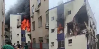 Defesa Civil avalia se prédio que pegou fogo no Stiep será demolido