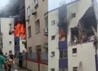 Defesa Civil avalia se prédio que pegou fogo no Stiep será demolido