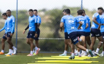 Bahia finaliza preparação para duelo frente ao Mirassol; dois jogadores devem ser desfalques