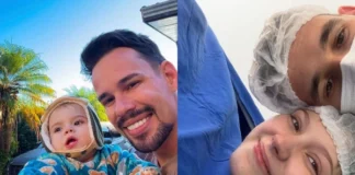 Lucas Borbas, viúvo de Isabel Veloso, explica ausência do filho nas redes sociais: “Proteger a integridade dele”