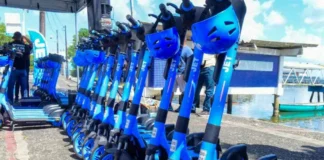 Patinetes elétricos completam um ano em Salvador com mais de 584 mil viagens realizadas