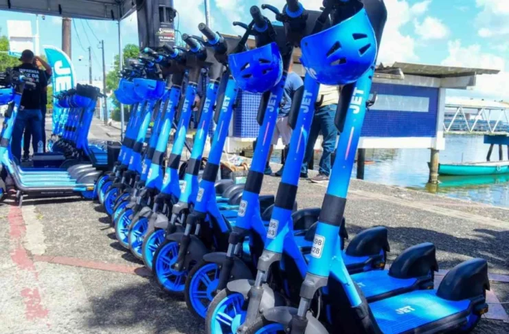 Patinetes elétricos completam um ano em Salvador com mais de 584 mil viagens realizadas