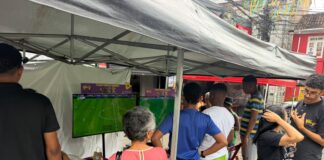 Evento une arte, tecnologia e games no Largo da Saúde